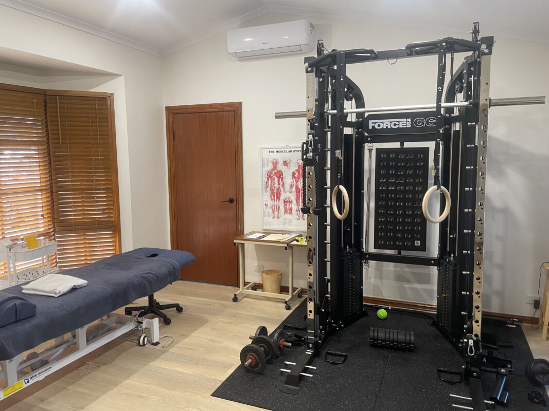 Rehabilitation and exercise area at Mi Therapy Clinic